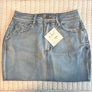 NWT Blue Denim Skirt size L